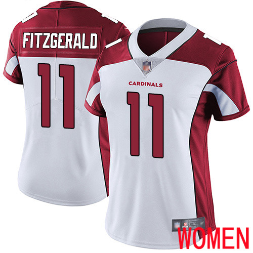 Arizona Cardinals Limited White Women Larry Fitzgerald Road Jersey NFL Football #11 Vapor Untouchable